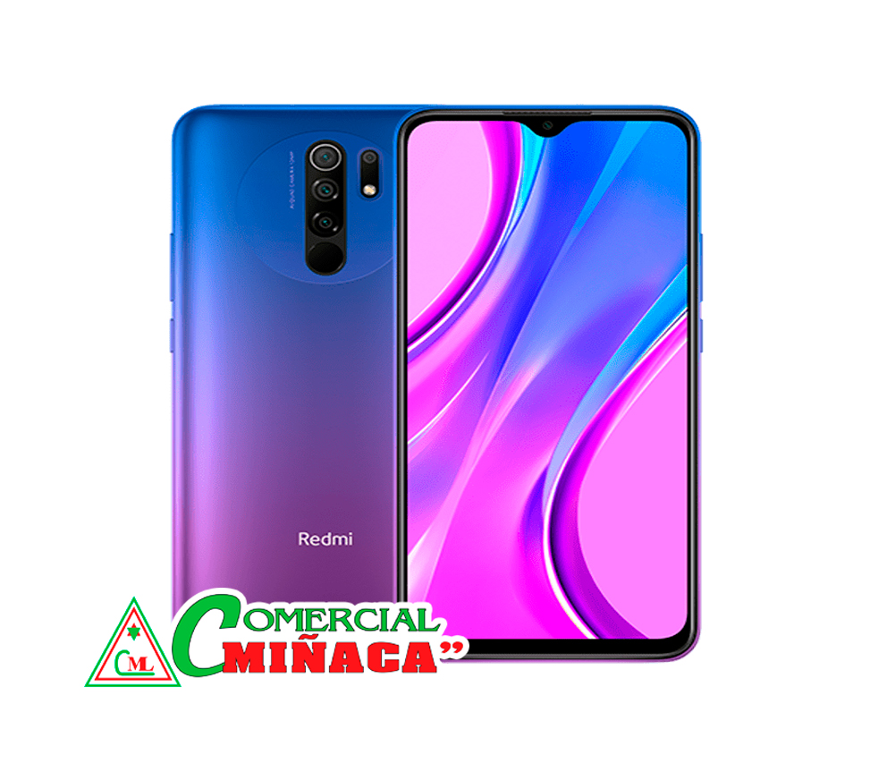 Xiaomi Redmi 9 Morado  64 GB – Comercial Miñaca