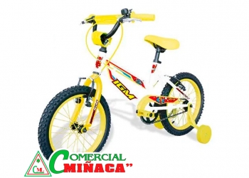 Bicicleta IGM – para Niños BA12O | Amarillo