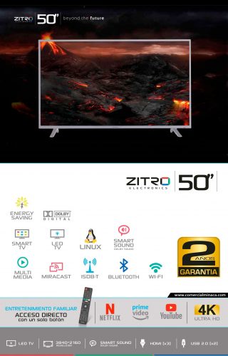 WWW.COMERCIALMINACA.COM - SMART TV 50