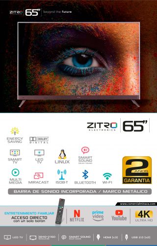 WWW.COMERCIALMINACA.COM - SMART TV 65